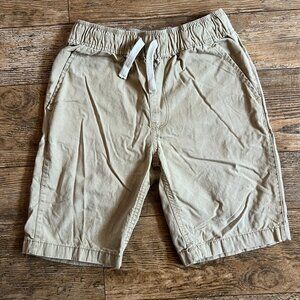 The Childrens Place Khaki Boys Shorts 10 Elastic Waistband School Uniform